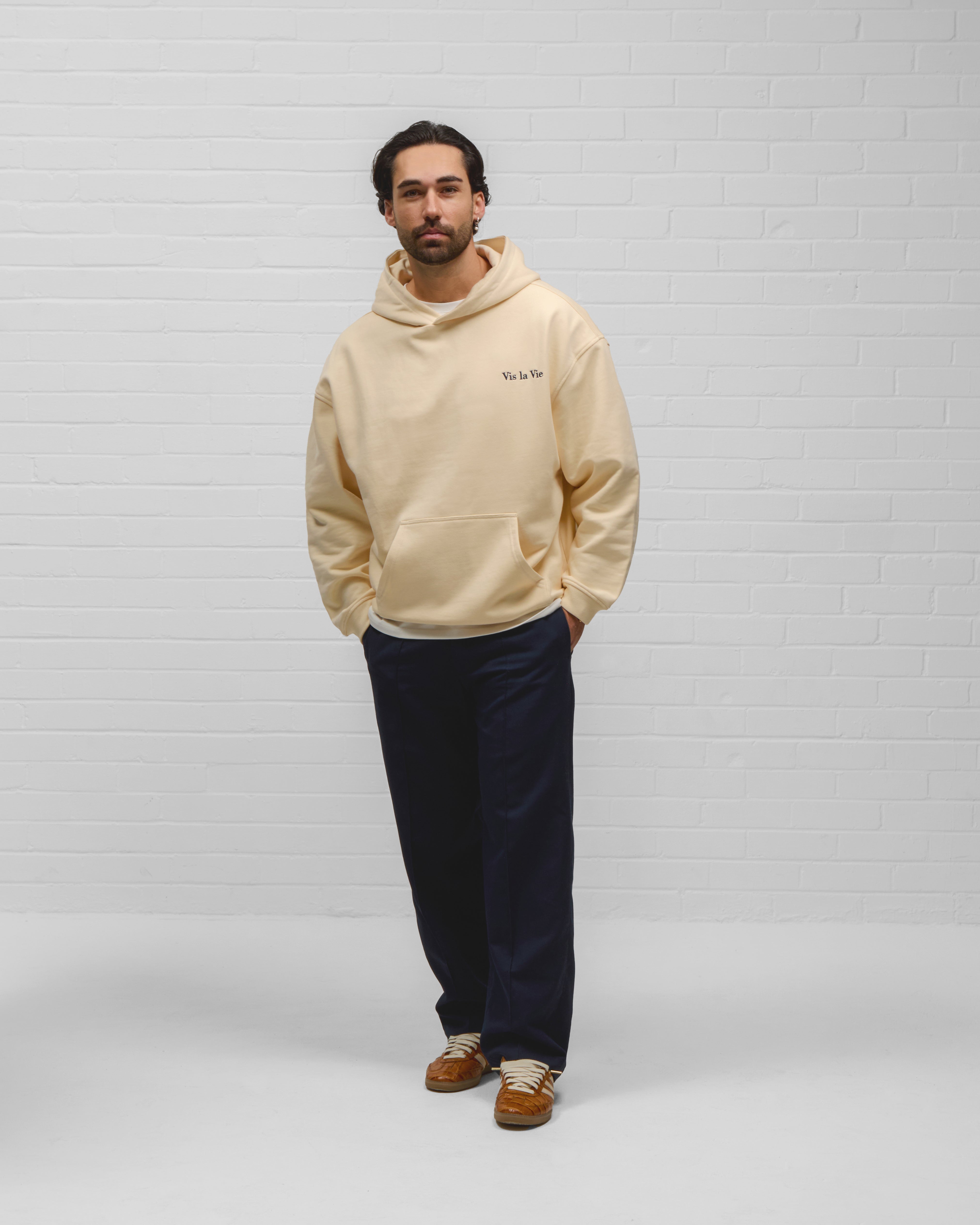 Classique Hoodie / Crème