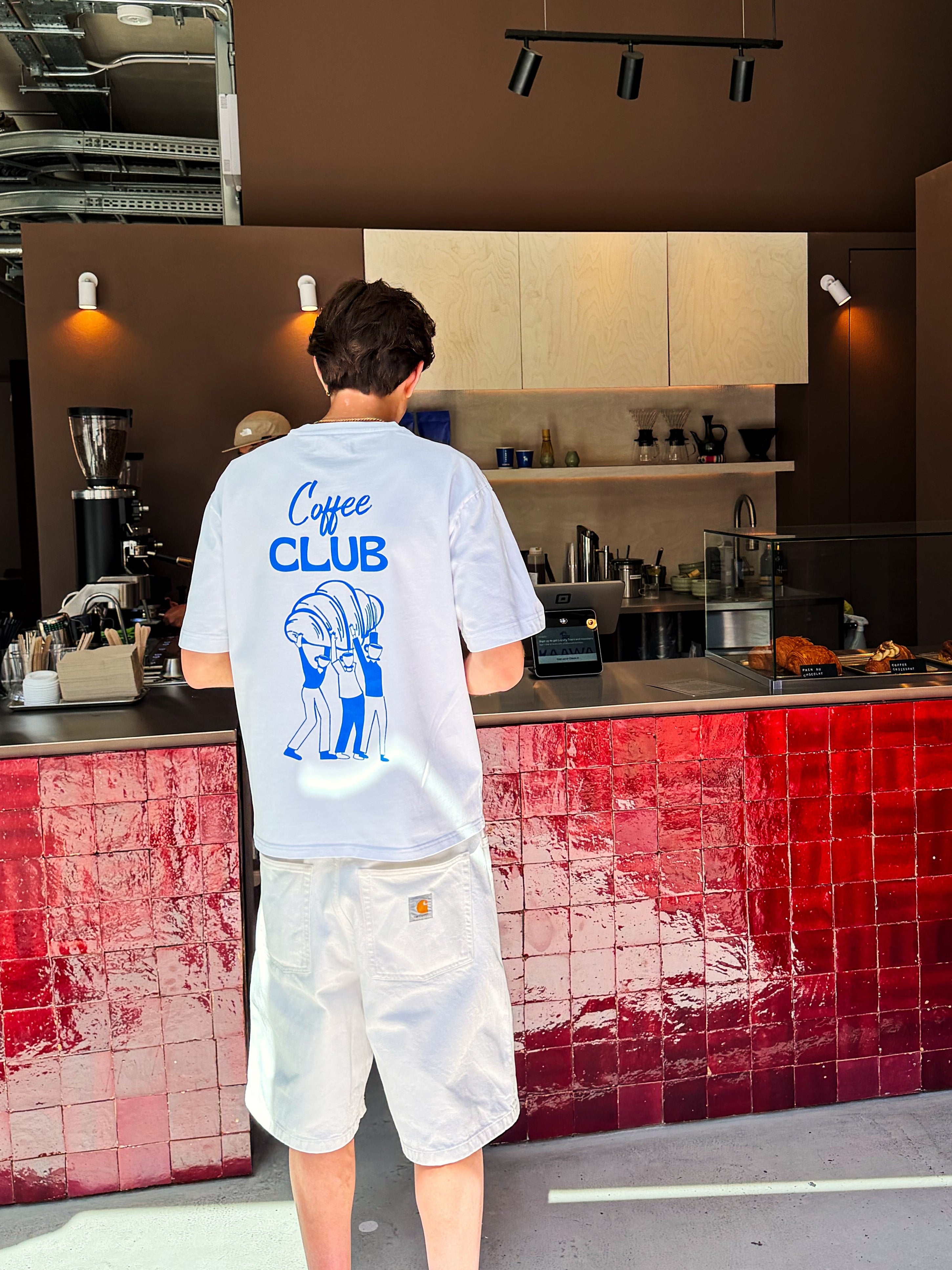 Coffee Club T-shirt / White