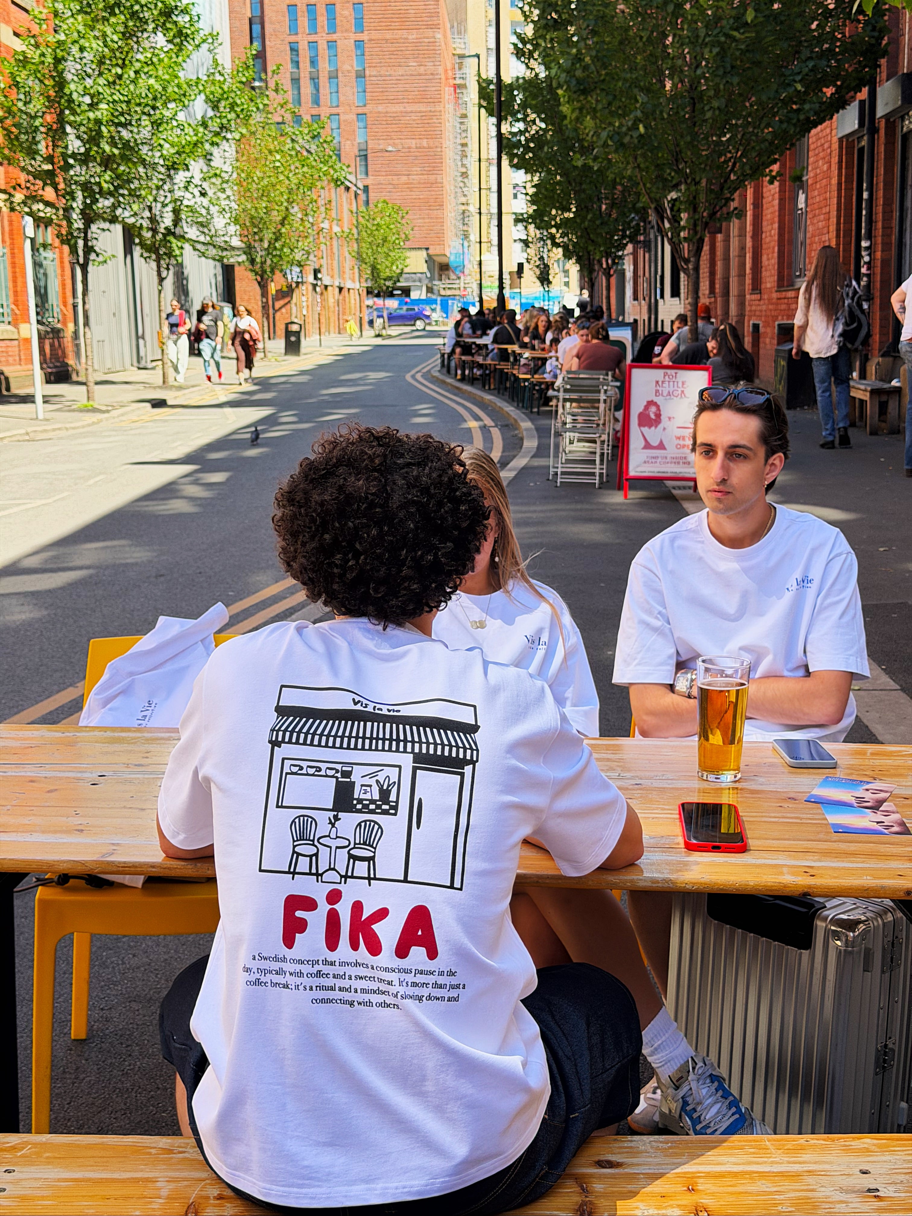 Fika T-shirt / White