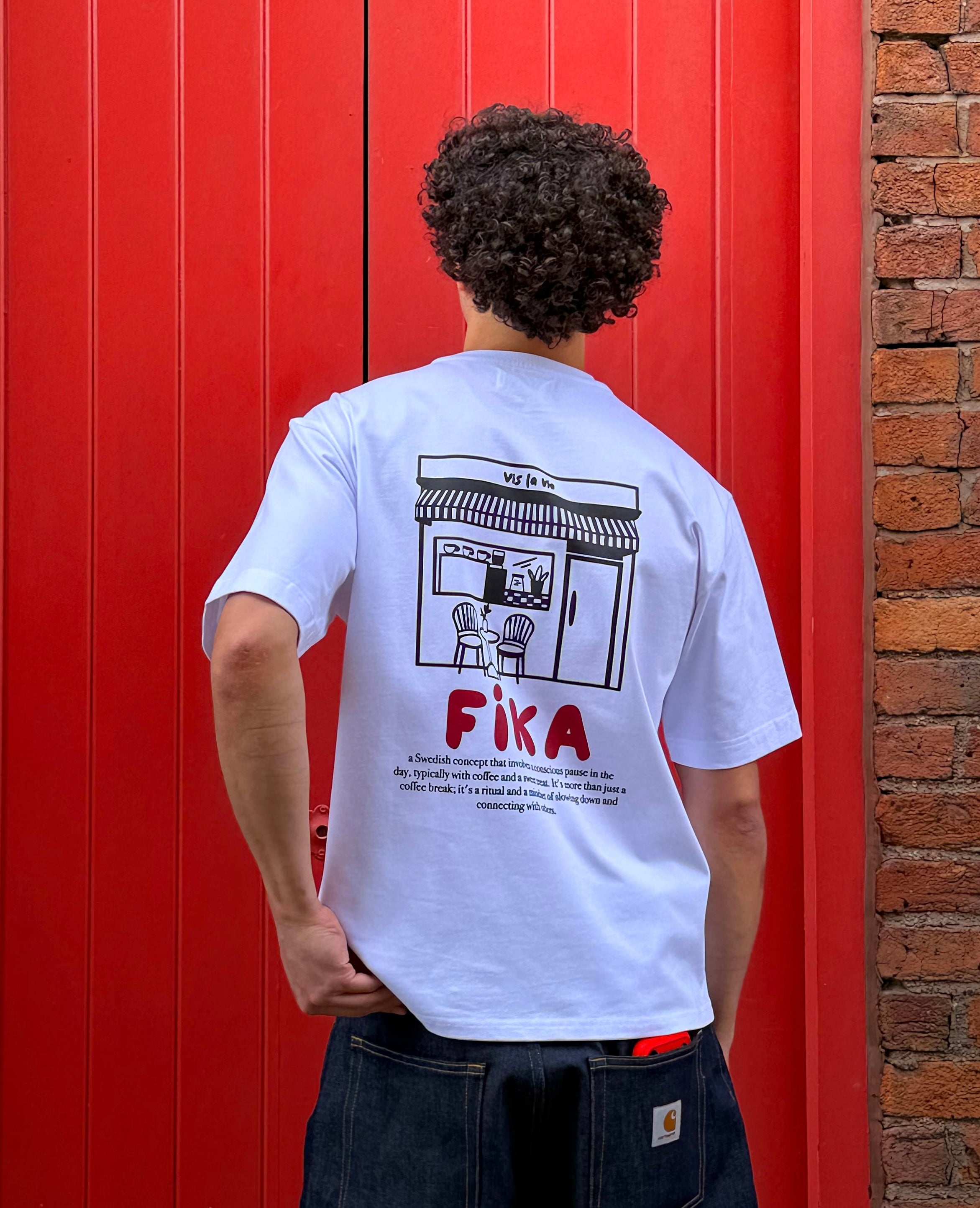 Fika T-shirt / White