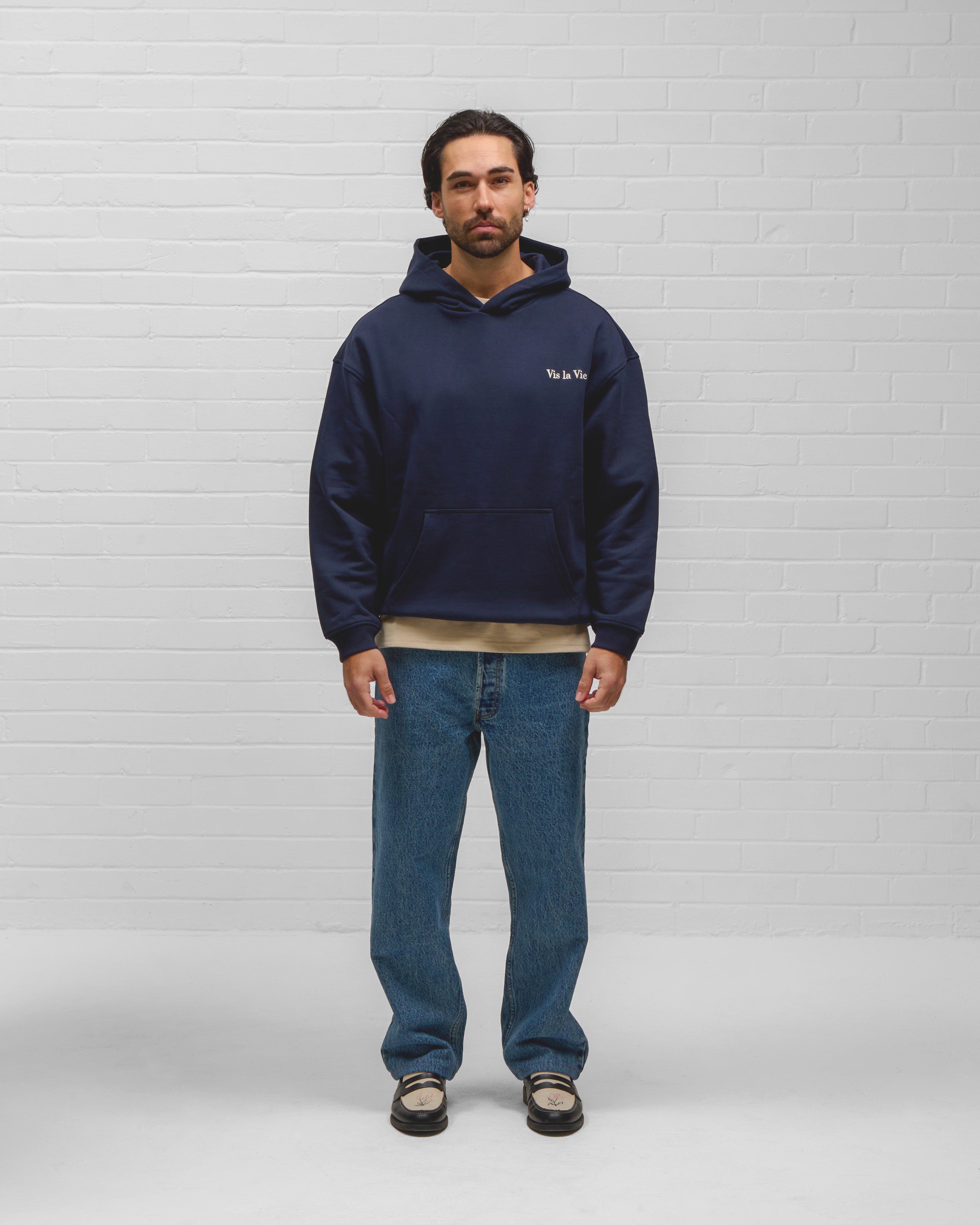 Classique Hoodie / Navy