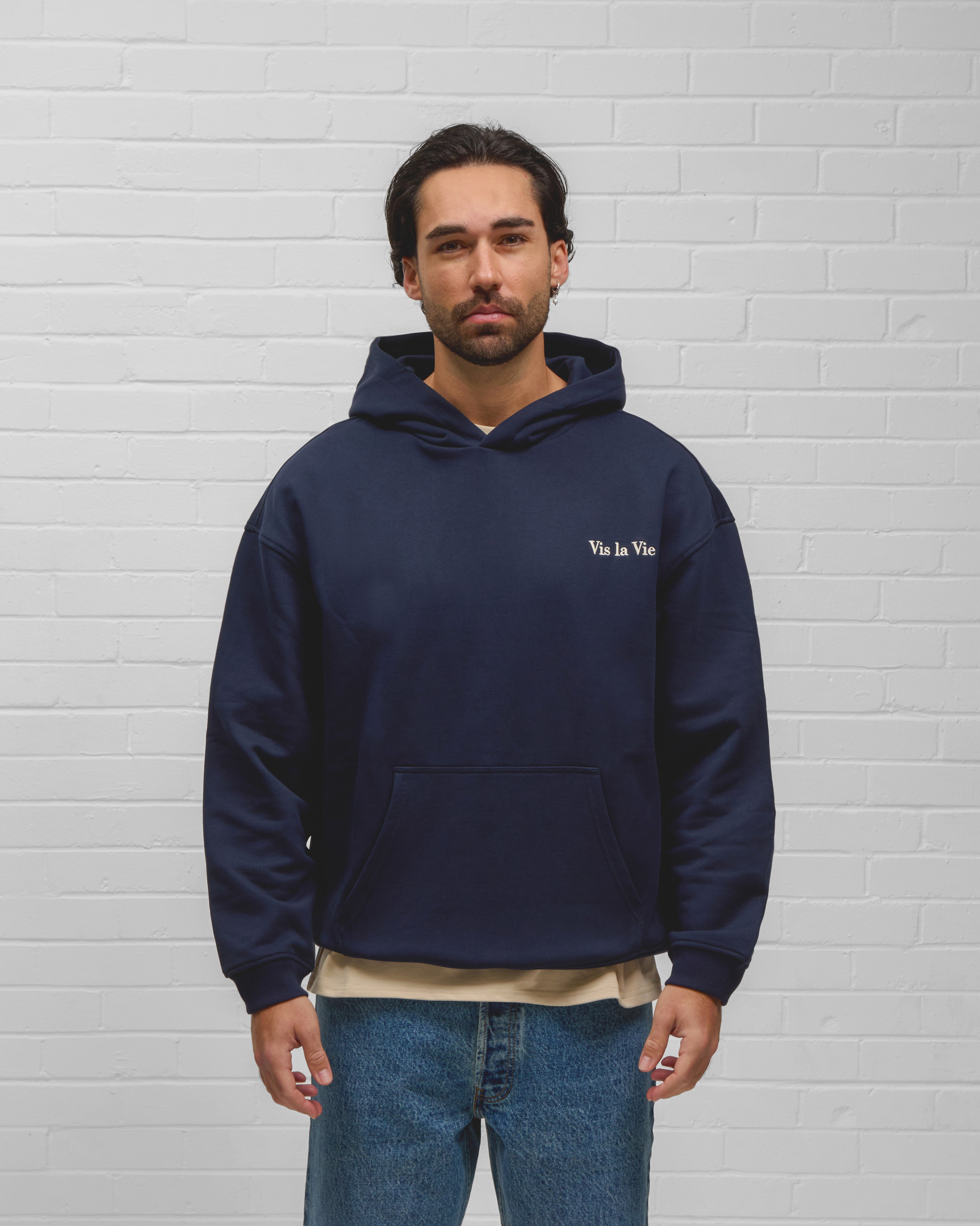 Classique Hoodie / Navy